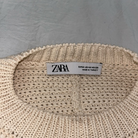 ZARA Open-back Knit Top - Picture 6 of 8